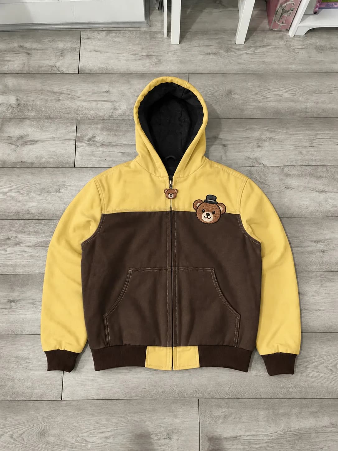 Custom Embroidered Hooded Jacket — photo 1